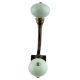 Sage Green Ceramic Antique Iron Hooks